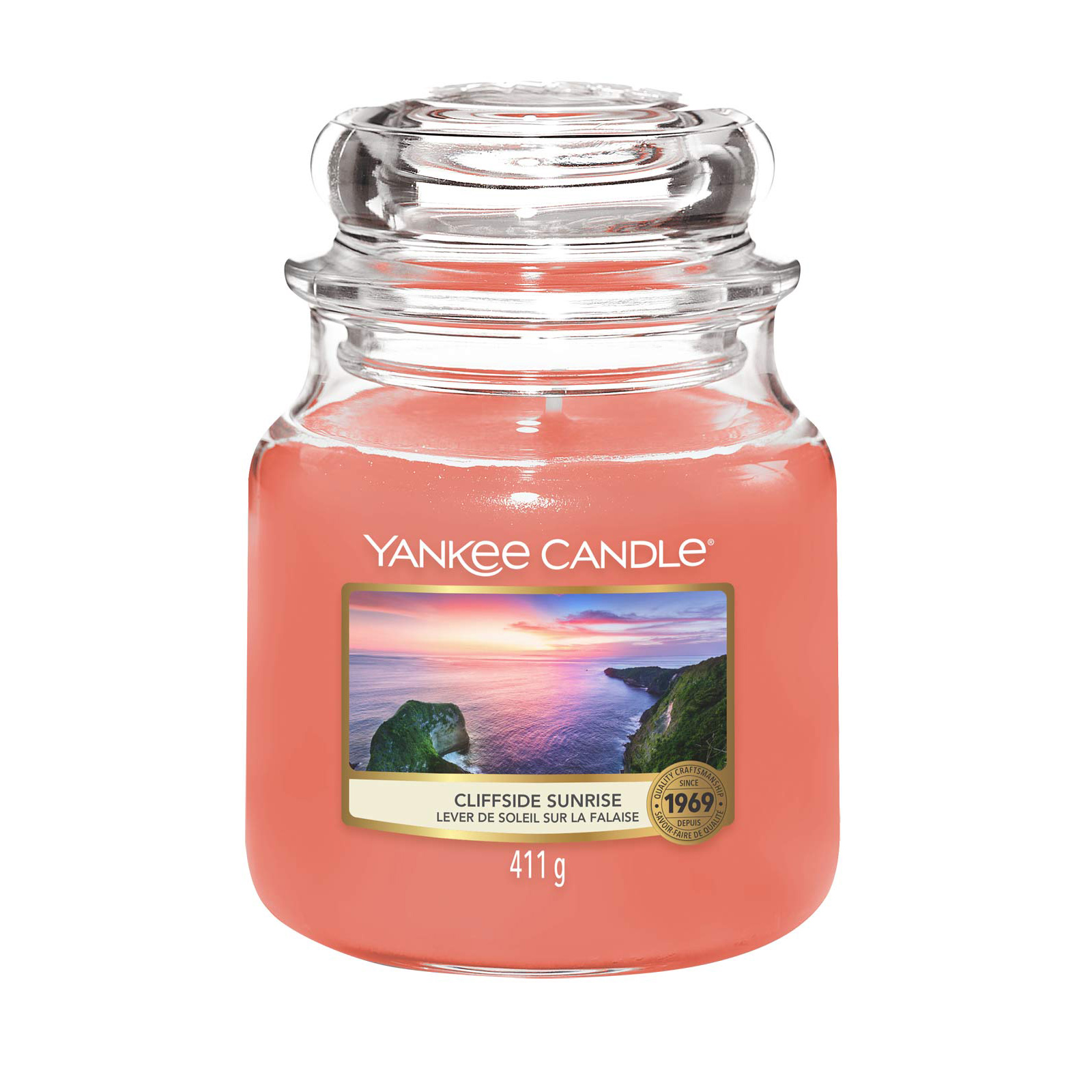 Set of Two Scented Mini Candles: Sapin Cyprès and Orange Cannelle  Multicolor Cruise 24 Butterfly Around the World